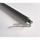 Gumiabroncs pumpa, fekete, acél/műanyag, 35 cm, Jawa, ČZ