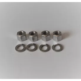 Hengerfej anya M6, 4 db, korrózióálló, Jawa 50