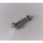 Zár oldalfedélhez, króm, Jawa 250/350 Kyvacka, minőség: B