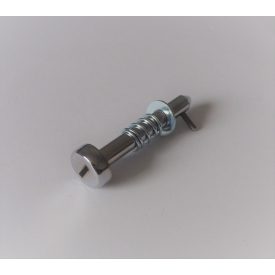   Zár oldalfedélhez, króm, Jawa 250/350 Kyvacka, minőség: B