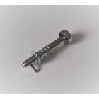 Zár oldalfedélhez, króm, Jawa 250/350 Kyvacka, minőség: B