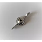 Szárnyas anya első villához, krómozott, Jawa 250 Special, Duplex Blokk