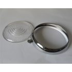 Fényszóró keret + üveg, üveg Ø135 mm, Jawa 175 Special