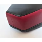 Ülés, műbőr, fekete / bordó, Jawa, ČZ