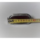 Prizma piros, ovális, csavarral, alumínium keret, műanyag, Jawa, ČZ