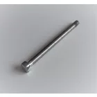 Kerék tengely első, 135 mm, krómozott, Jawa 550