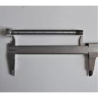 Kerék tengely első, 135 mm, krómozott, Jawa 550