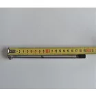 Kerék tengely hátsó, 180 mm, krómozott, Jawa 555