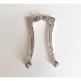   Kormánykar, golyós végű, alumínium, nem polírozott, Jawa, ČZ