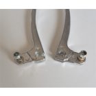 Kormánykar, golyós végű, alumínium, nem polírozott, Jawa, ČZ