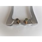 Kormánykar, golyós végű, alumínium, nem polírozott, Jawa, ČZ