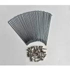 Küllő készlet 36 db, 16 coll, M3x160 mm, galvanizált, Jawa Babetta