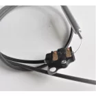 Bowden, fékbowden féklámpa kapcsolóval, 49+80 cm, teljes hossz: 147 cm, Jawa 634