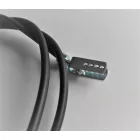 Bowden, fékbowden féklámpa kapcsolóval, 49+80 cm, teljes hossz: 147 cm, Jawa 634