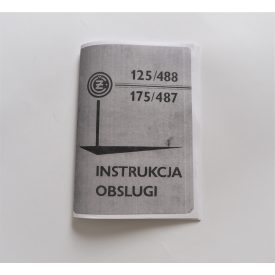   Kezelési útmutató ČZ 125/488, 175/487 - lengyel nyelvű A5 formátumú, 47 oldal