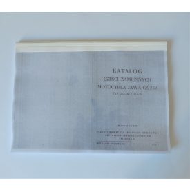   Alkatrész-katalógus Jawa ČZ 250 typ 353/04, 353/03 - lengyel nyelvű A4 formátumú, 86/172 oldal