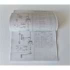 Alkatrész-katalógus Jawa ČZ 250 typ 353/04, 353/03 - lengyel nyelvű A4 formátumú, 86/172 oldal
