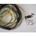 Elektromos kábelköteg és rajz, Jawa 50 typ 550