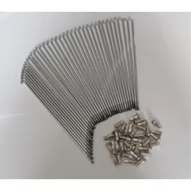   Küllő készlet 36 db, 18 coll, M3,5x171, krómozott, Jawa 90