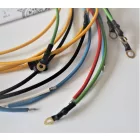 Elektromos kábelköteg és rajz, Jawa 50 typ 555 együléses