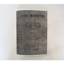   Kezelési útmutató Jawa 50 typ 555 - lengyel nyelvű A5 formátumú, 46 oldal