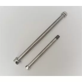  Kerék tengelyek, teleszkópos vázhoz, korrózióálló, polírozott, ČZ 125/150 C