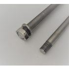 Kerék tengelyek, teleszkópos vázhoz, korrózióálló, polírozott, ČZ 125/150 C