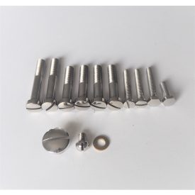   Motorblokkfedél csavarkészlet, korrózióálló, polírozott, Jawa 500 OHC