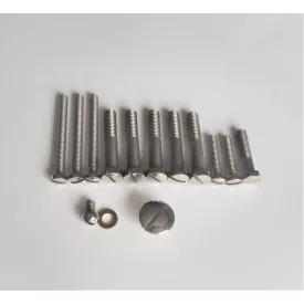   Motorblokkfedél csavarkészlet, korrózióálló, polírozott, Jawa 634