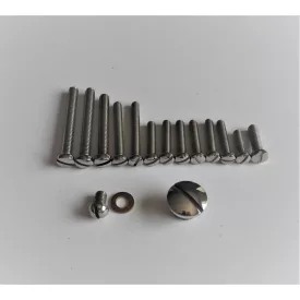   Motorblokkfedél csavarkészlet, korrózióálló, polírozott, Jawa 555