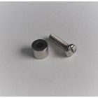 Alsó fényszóró csavar, korrózióálló, polírozott, Jawa, ČZ