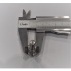 Csavar: sebességváltókarhoz, 12 mm, korrózióálló, polírozott, Jawa Special