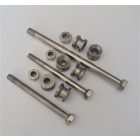 Csavarkészlet motorblokk felfogatáshoz, korrózióálló, polírozott, Jawa Robot