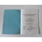 Alkatrész-katalógus Jawa 50 typ 550 - szlovák nyelvű A5 formátumú, 48 oldal