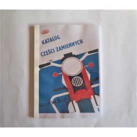   Alkatrész-katalógus JAWA 350/634 - lengyel nyelvű A4 formátumú, 129 oldal