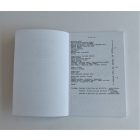 Alkatrész-katalógus JAWA Californian - cseh nyelvű, A5 formátumú, 70 oldal