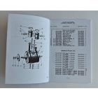 Alkatrész-katalógus JAWA Californian - cseh nyelvű, A5 formátumú, 70 oldal