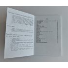 Alkatrész-katalógus JAWA 500 OHC 02 - cseh nyelvű, A5 formátumú, 120 oldal