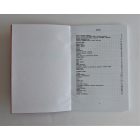 Alkatrész-katalógus JAWA 500 OHC 00 - cseh nyelvű, A5 formátumú, 133 oldal