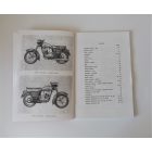 Alkatrész-katalógus ČZ 125, 175, 250 / 450, 453, 455, 470, 473, 475 - cseh nyelvű, A5 formátumú, 78 oldal