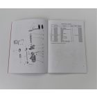 Alkatrész-katalógus JAWA- 250 typ 559/04, 350 typ 360/00 - cseh nyelvű, A5 formátumú, 91 oldal