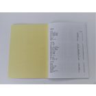 Alkatrész-katalógus ČZ 250/471 - cseh nyelvű, A5 formátumú, 40 oldal