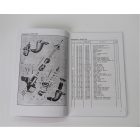 Alkatrész-katalógus ČZ 175/501 - cseh nyelvű, A5 formátumú, 73 oldal