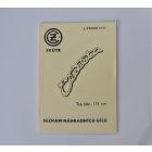 Alkatrész-katalógus ČZ 175/502 - cseh nyelvű, A5 formátumú, 54 oldal