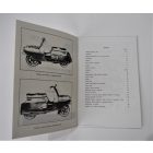 Alkatrész-katalógus ČZ 175/502 - cseh nyelvű, A5 formátumú, 54 oldal