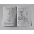 JAWA elektromos kapcsolási rajzok, ČZ 1946-1968 - cseh nyelvű A5 formátumú, 36 oldal