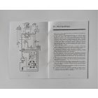 Elektromos bekötési rajz ČZ 125/175/250 - cseh nyelvű A5 formátumú, 37 oldal