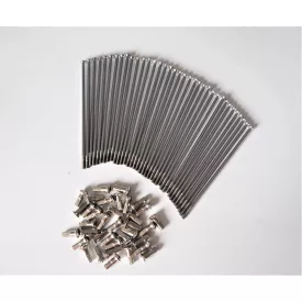   Küllő készlet 36 db, 16 coll, M4x124 mm, krómozott, Jawa, ČZ 125-250