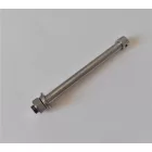 Kerék tengely első, korrózióálló, polírozott, Jawa 05-23