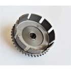 Kuplungkosár, egysoros, komplett, eredeti, Jawa 250/350 Panelka